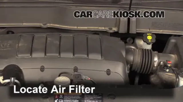 2013 Chevrolet Traverse LS 3.6L V6 Filtro de aire (motor) Cambio